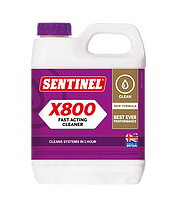 Sentinel X800 Jetflo silny środek czyszczący o wysokiej aktywności do stosowania w instalacjach centralnego ogrzewania